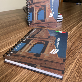 Caderno Italiano Fácil - Edição Limitada