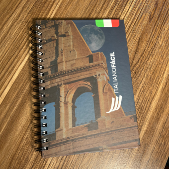 Caderno Italiano Fácil - Edição Limitada